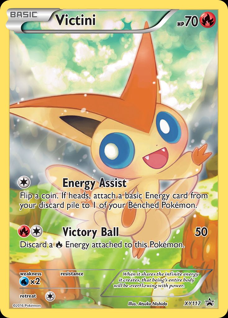PSA 10 Victini XY Black Star Promos graded Pokémon card