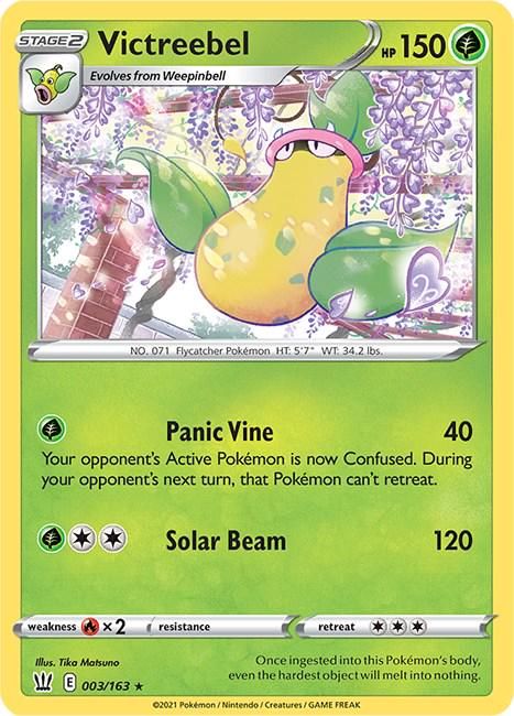 PSA 10 Victreebel V Battle Styles graded Pokémon card