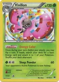 PSA 10 Vivillon Steam Siege graded Pokémon card