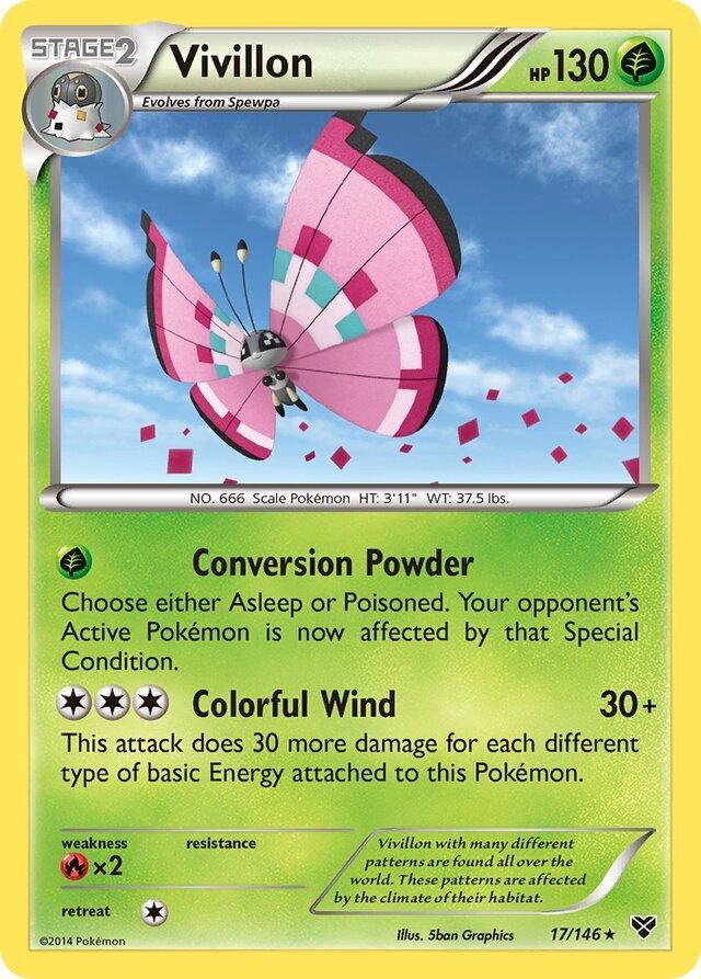 PSA 10 Vivillon XY Entry Set graded Pokémon card