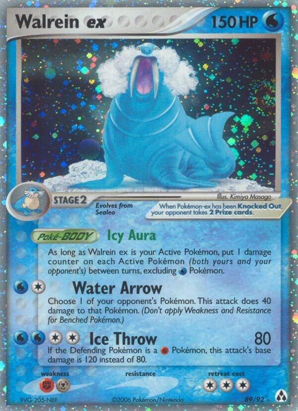 PSA 10 Walrein EX Legend Maker graded Pokémon card