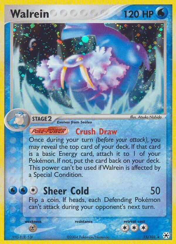 PSA 10 Walrein POP Series 3 graded Pokémon card