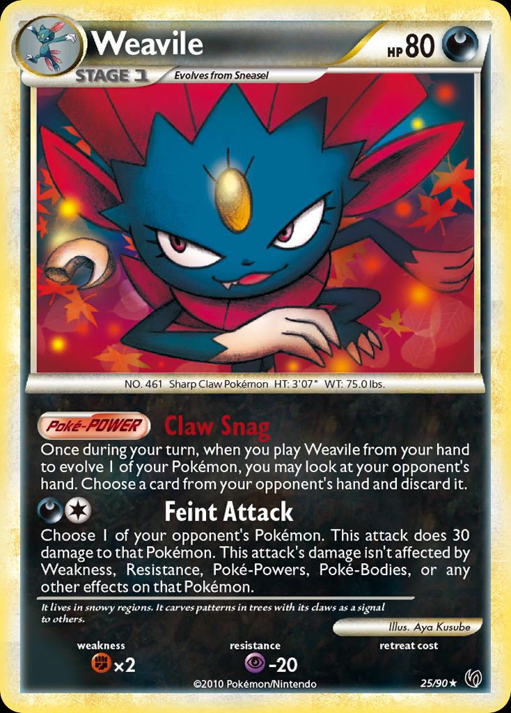 PSA 10 Weavile Supreme Victors graded Pokémon card