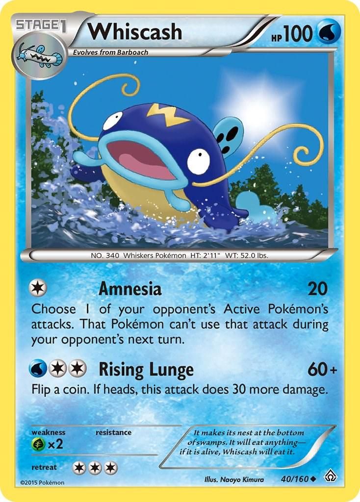 PSA 10 Whiscash Primal Clash graded Pokémon card
