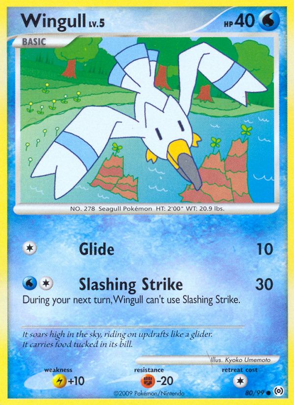PSA 10 Wingull EX Emerald graded Pokémon card