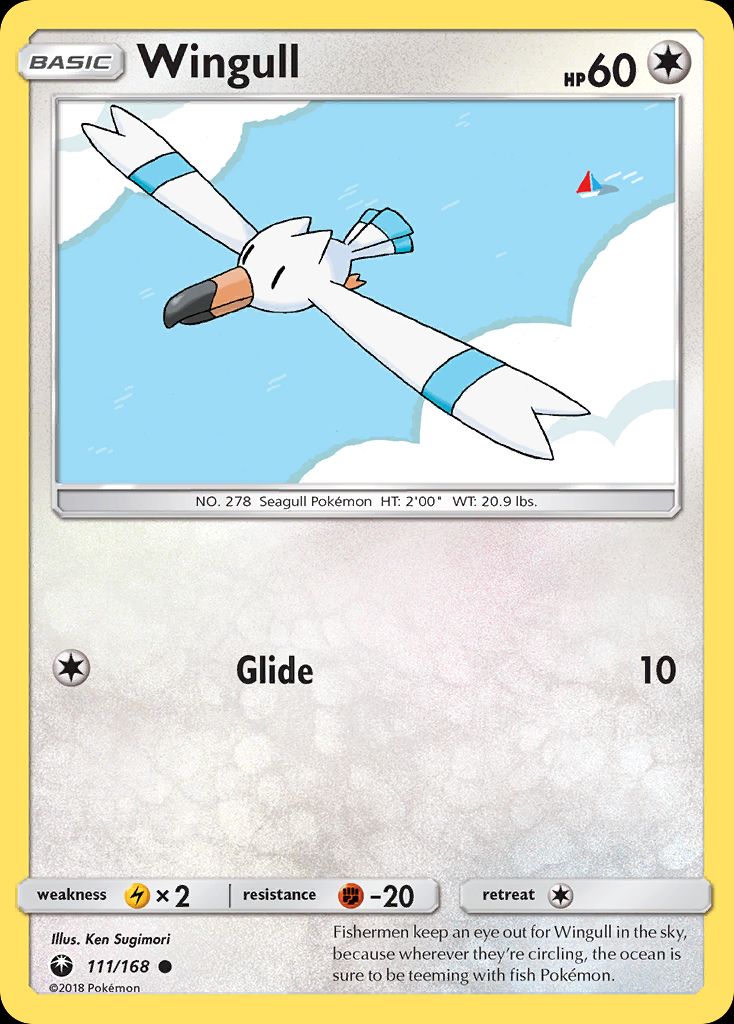 PSA 10 Wingull Celestial Storm graded Pokémon card