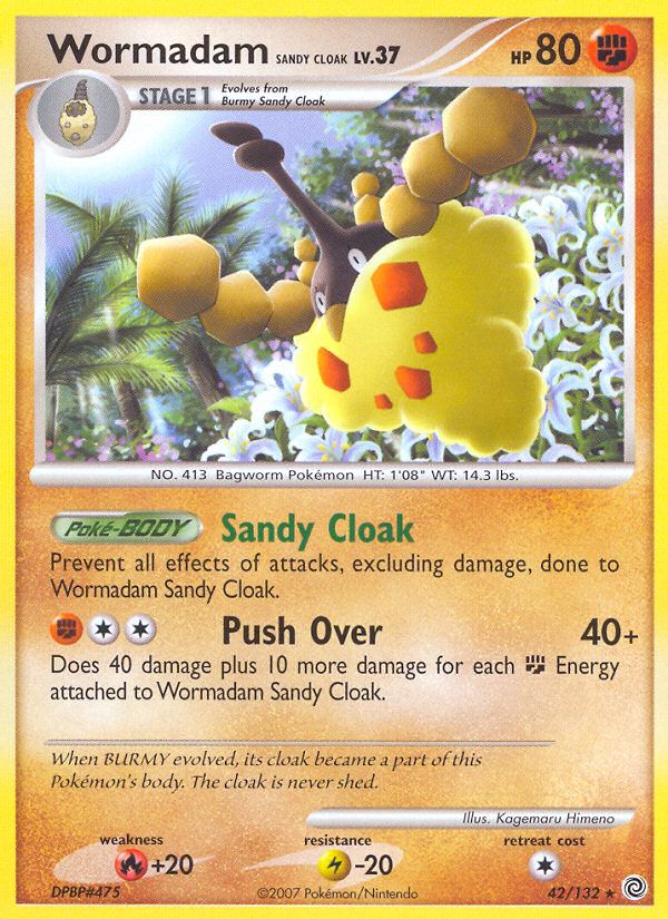 PSA 10 Wormadam Diamond & Pearl graded Pokémon card