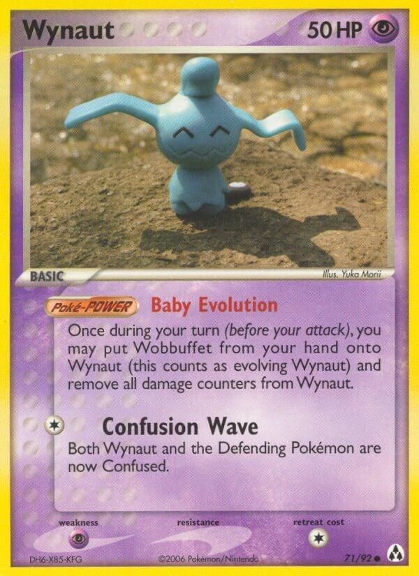 PSA 10 Wynaut EX Legend Maker graded Pokémon card
