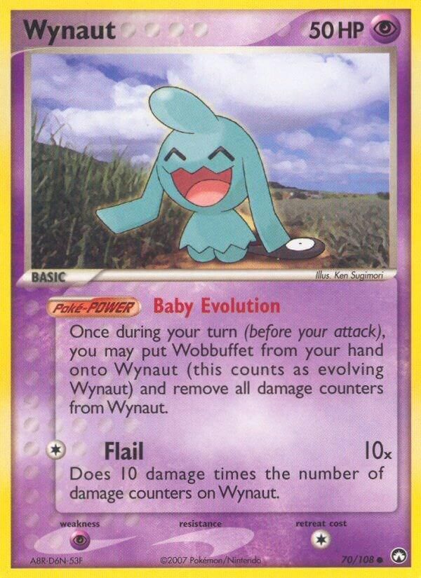 PSA 10 Wynaut Majestic Dawn graded Pokémon card