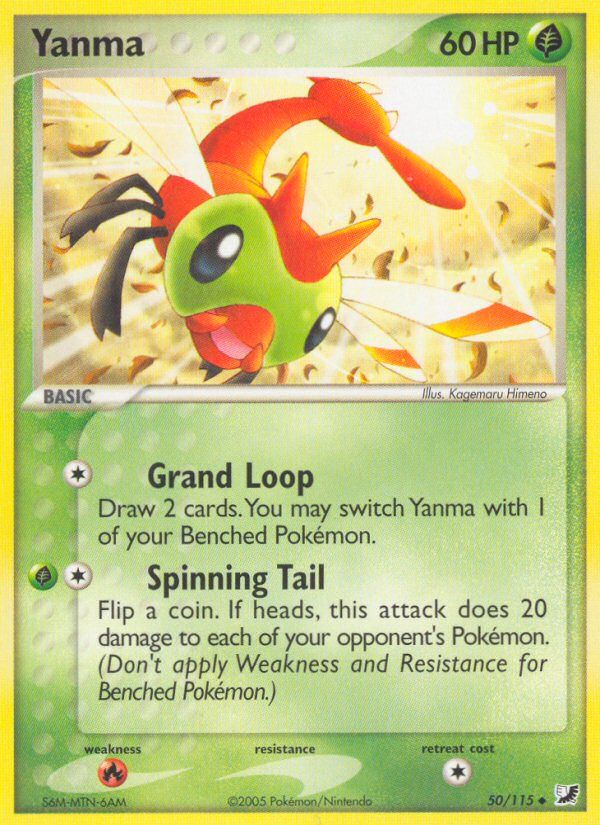 PSA 10 Yanma Unseen Forces graded Pokémon card