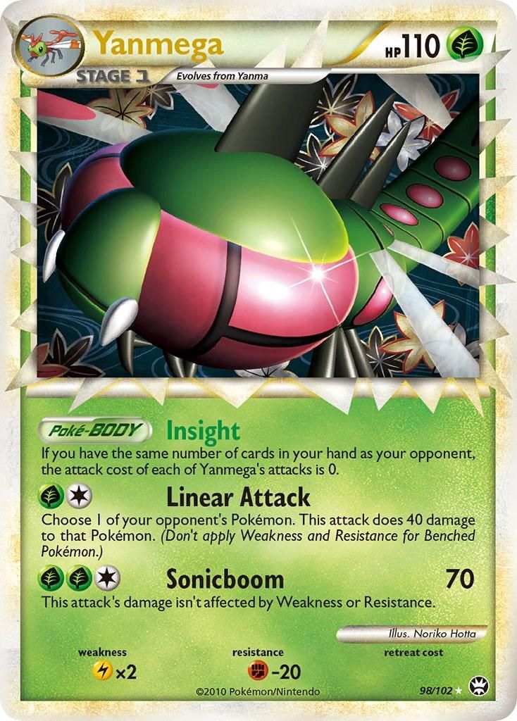 PSA 10 Yanmega Triumphant graded Pokémon card