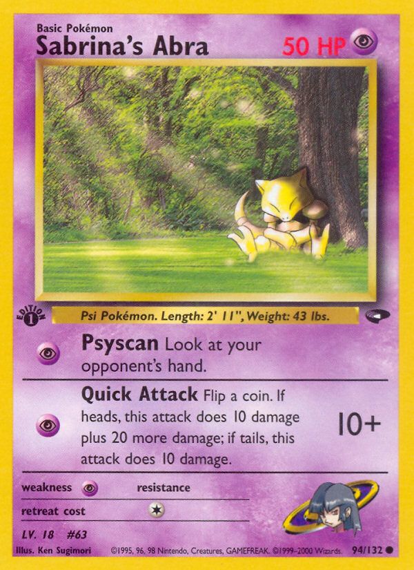 PSA 10 Abra Expedition Base Set graded Pokémon card