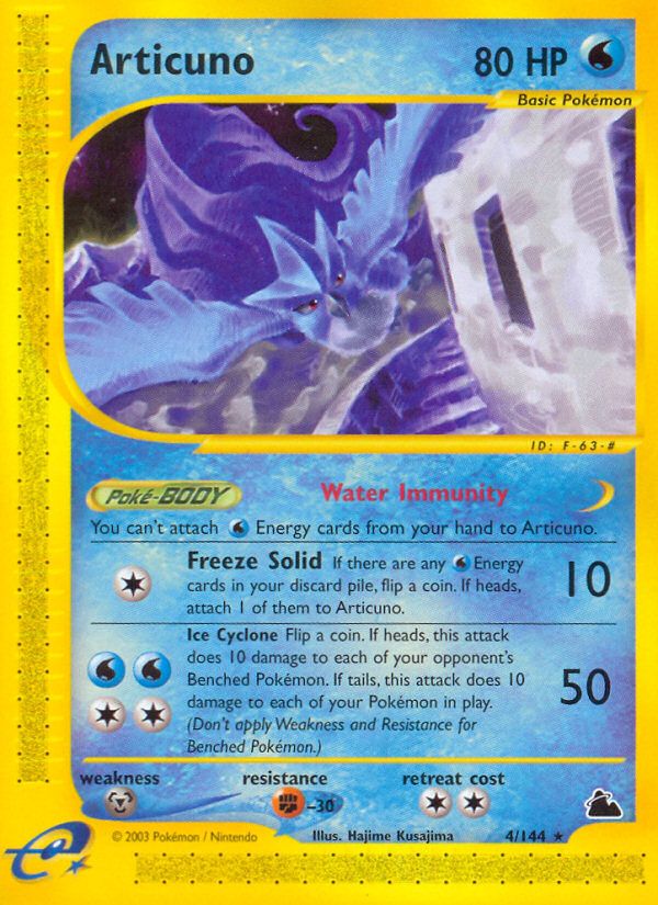 PSA 10 Articuno Skyridge graded Pokémon card