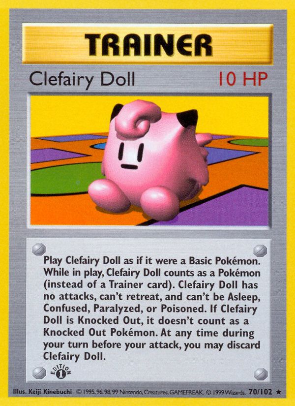 PSA 10 Clefairy Doll Wizards Black Star Promos graded Pokémon card