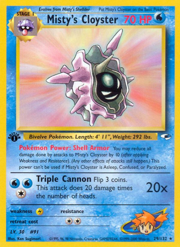 PSA 10 Cloyster Evolutions graded Pokémon card