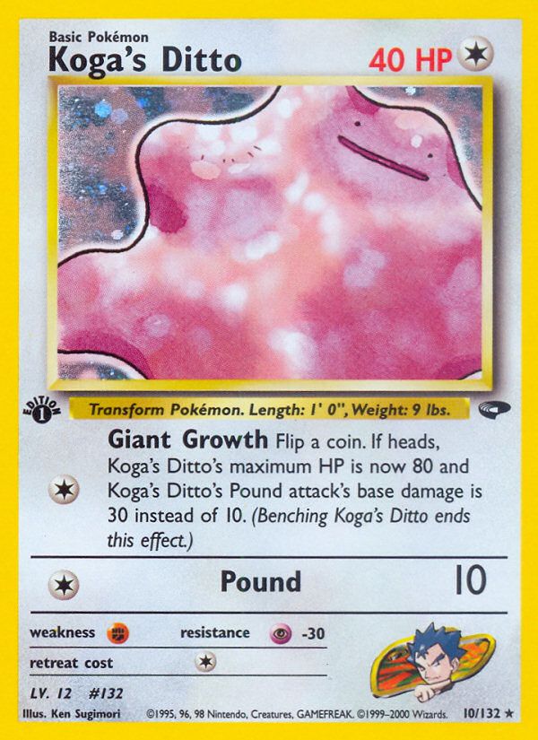 PSA 10 Dark Ditto Team Rocket graded Pokémon card