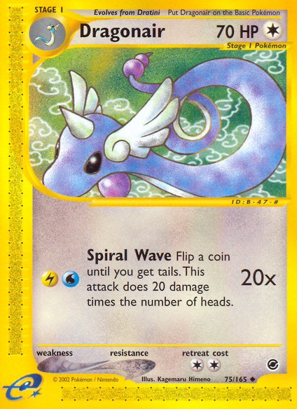 PSA 10 Dragonair Legendary Collection graded Pokémon card
