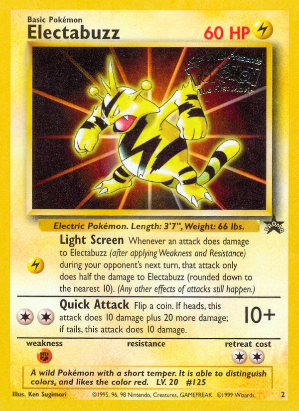 PSA 10 Electabuzz Best of Game Winner graded Pokémon card