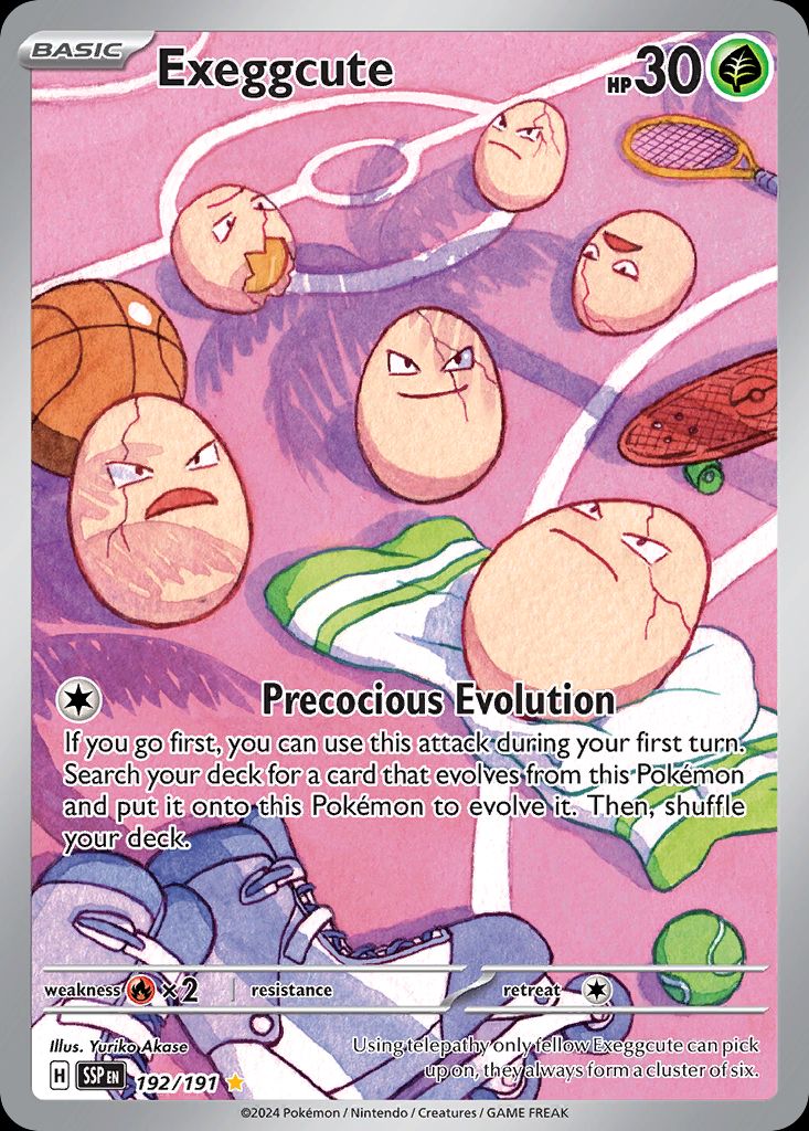 PSA 10 Exeggcute Scarlet & Violet graded Pokémon card