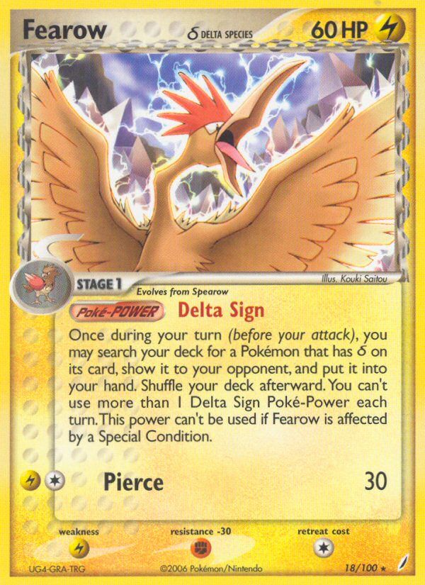 PSA 10 Fearow Legend Maker graded Pokémon card