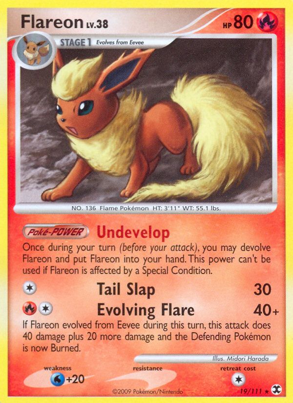 PSA 10 Flareon Rising Rivals graded Pokémon card