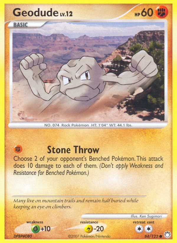 PSA 10 Geodude Skyridge graded Pokémon card