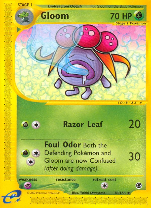 PSA 10 Gloom Expedition Base Set graded Pokémon card