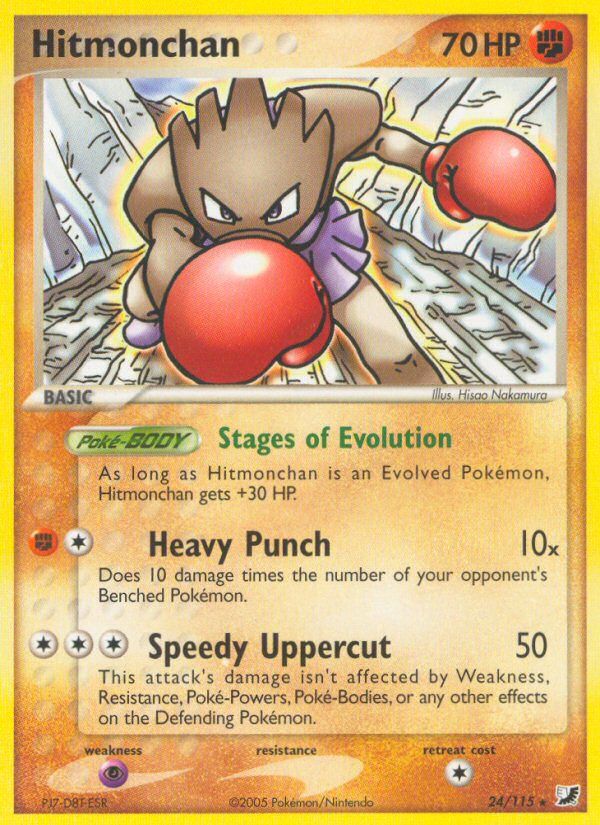 PSA 10 Hitmonchan XY Evolutions graded Pokémon card