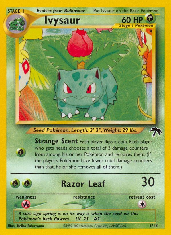PSA 10 Ivysaur Southern Islands graded Pokémon card