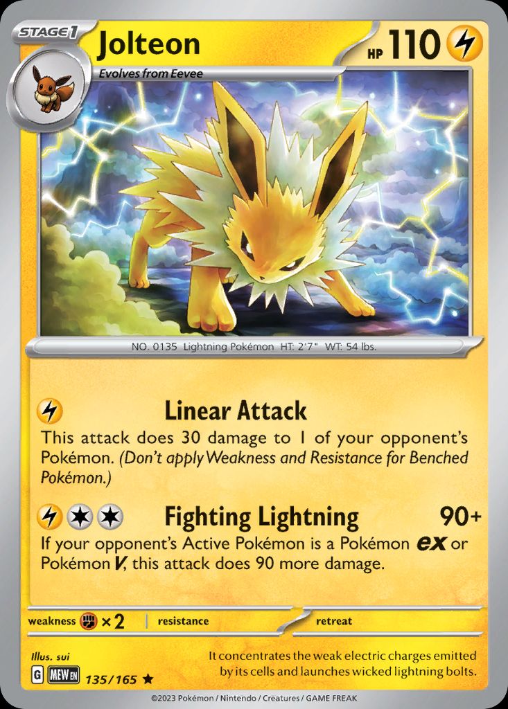 PSA 10 Lt. Surge's Jolteon Japanese Gym 2: Challenge from the Darkness graded Pokémon card