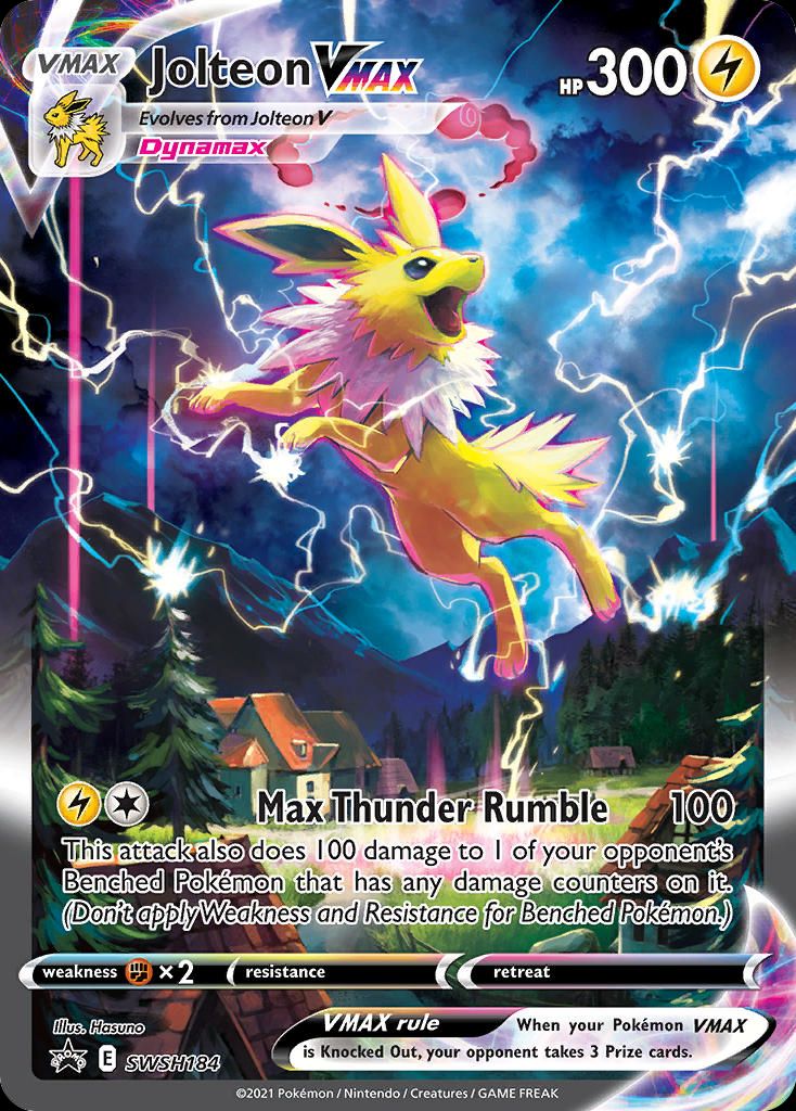 PSA 10 Jolteon VMAX SWSH Black Star Promos graded Pokémon card