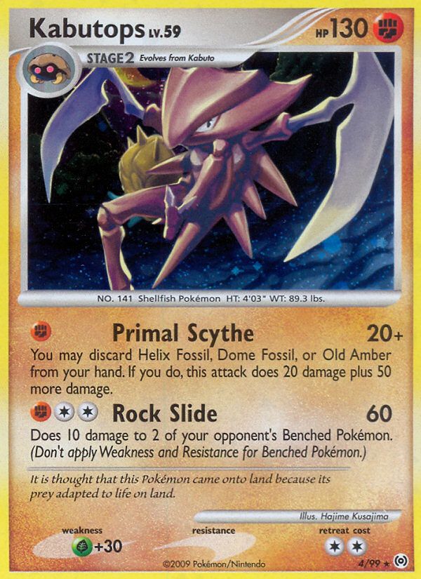 PSA 10 Kabutops Majestic Dawn graded Pokémon card