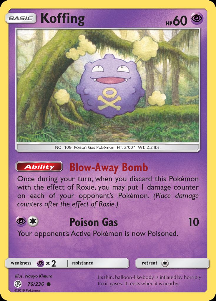 PSA 10 Koffing EX Team Rocket Returns graded Pokémon card