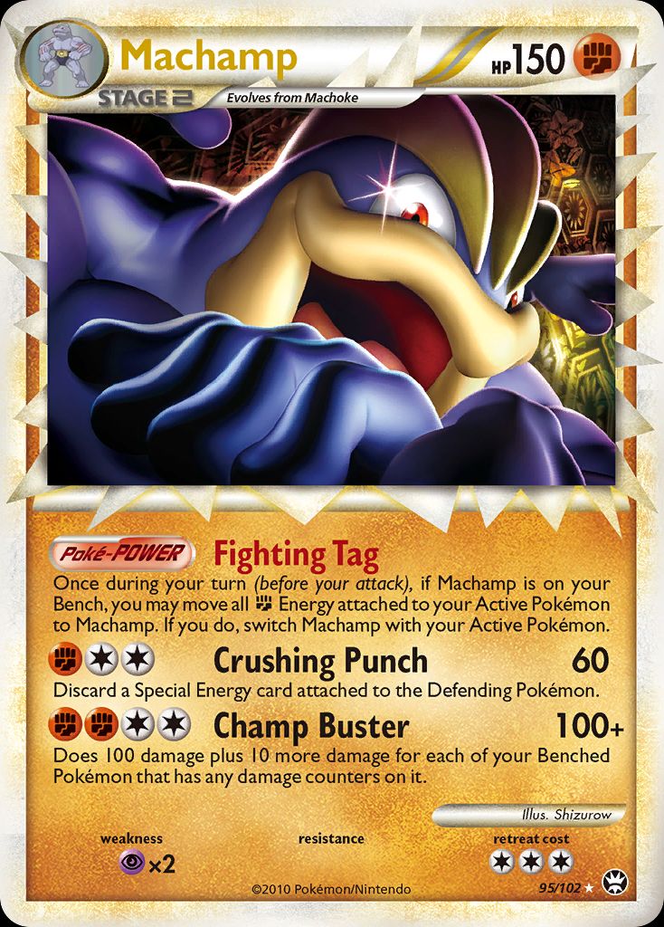 PSA 10 Machamp Prime Triumphant graded Pokémon card