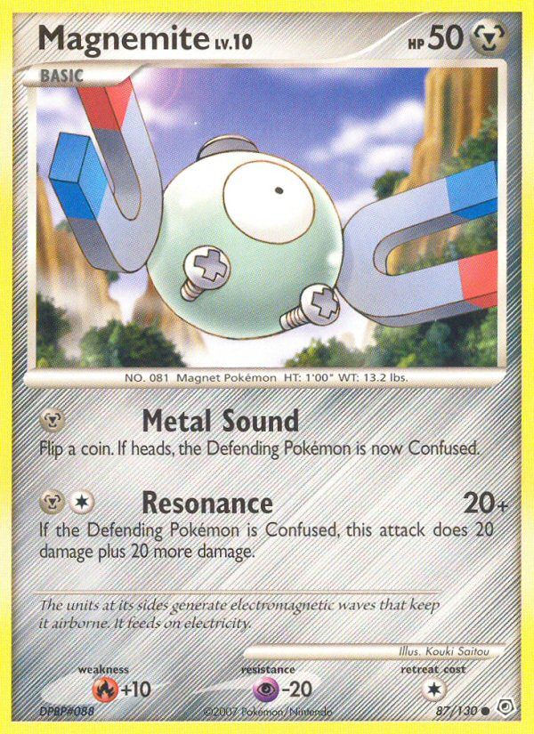 PSA 10 Misty's Magnemite Gym Heroes graded Pokémon card