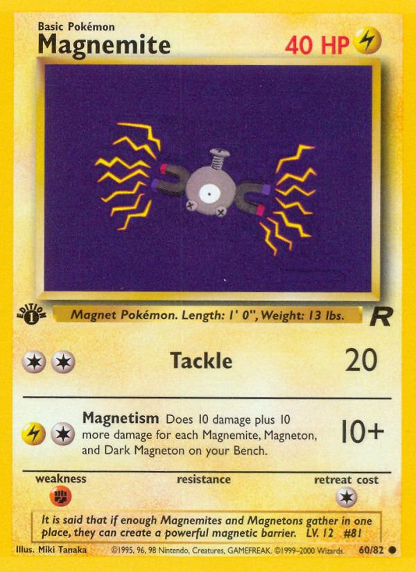 PSA 10 Magnemite Neo Discovery graded Pokémon card