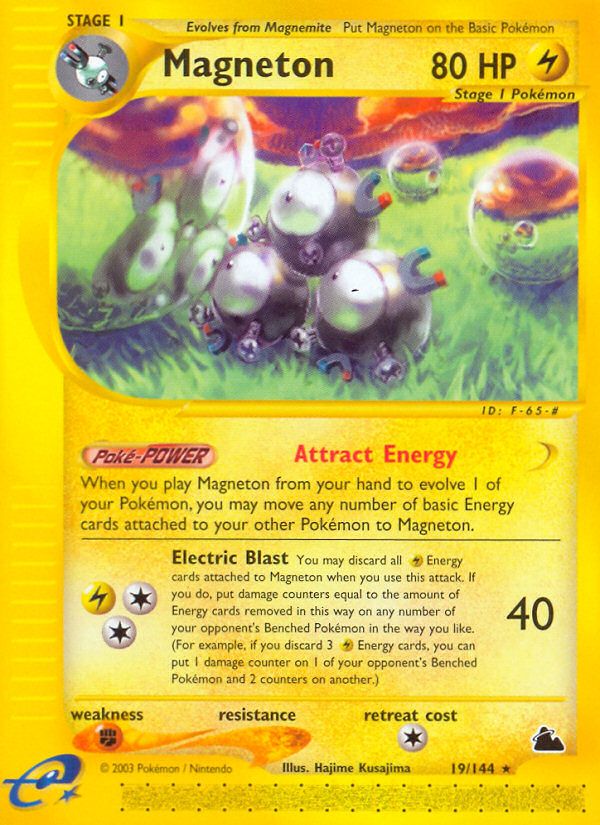 PSA 10 Magneton Skyridge graded Pokémon card