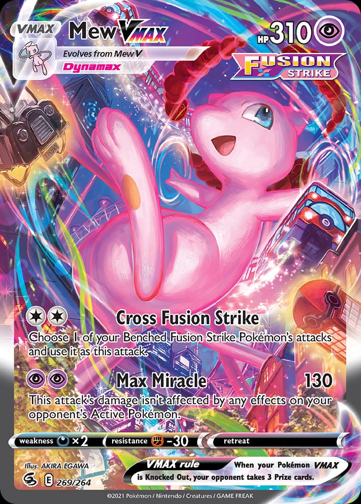 Radiant Mew modern shiny PSA 10 graded Pokémon card