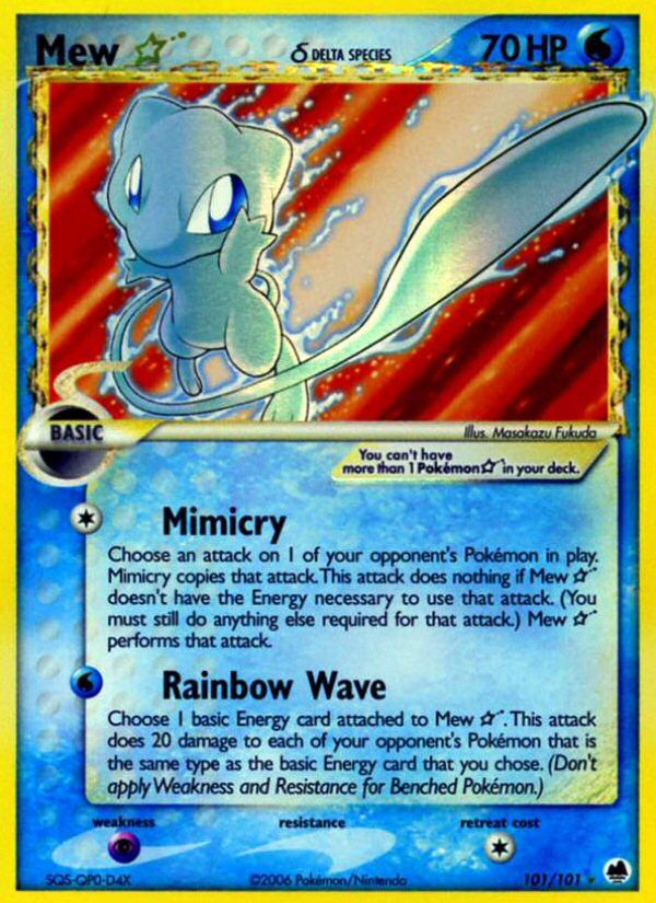 Mew Gold Star #101