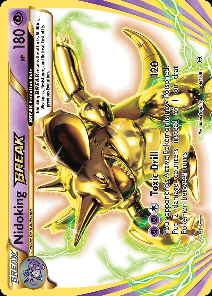 PSA 10 Nidoking BREAK XY Evolutions graded Pokémon card
