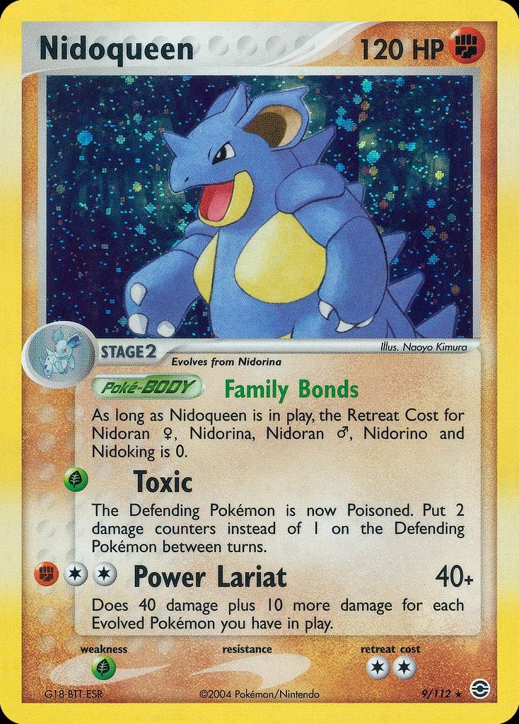 PSA 10 Brock's Nidoqueen Gym Challenge graded Pokémon card