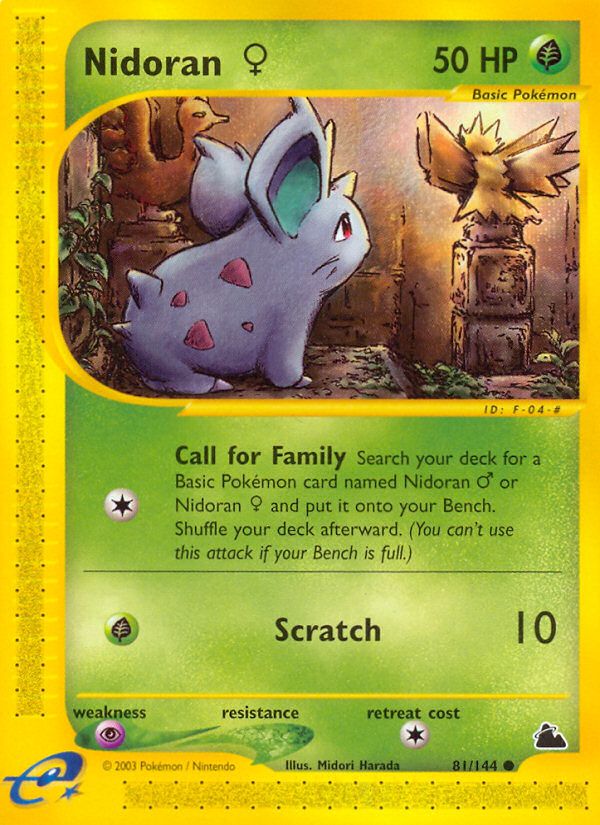 PSA 10 Nidoran♀ Gym Challenge graded Pokémon card