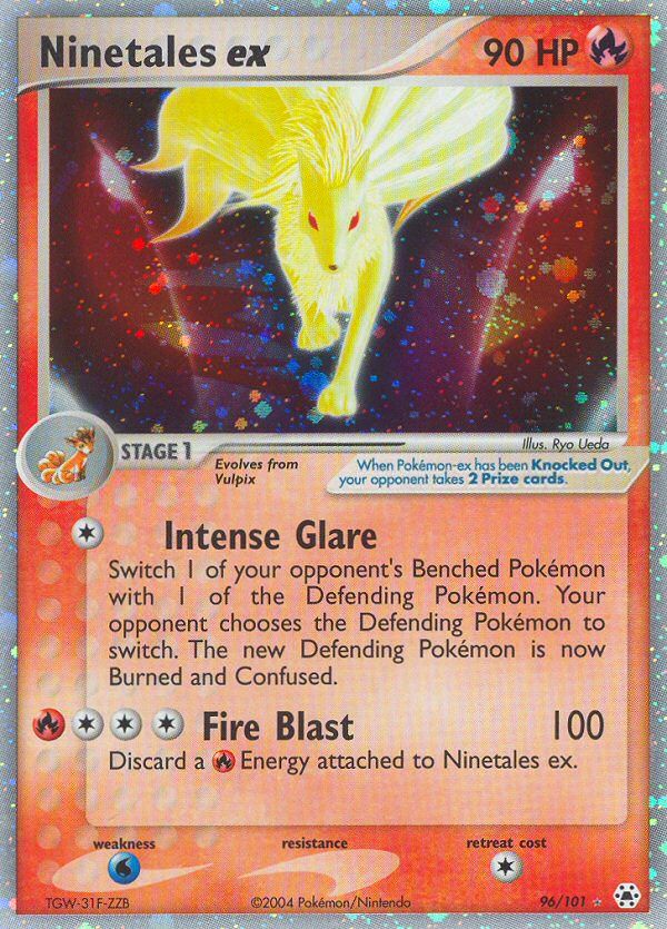 PSA 10 Ninetales ex Hidden Legends graded Pokémon card