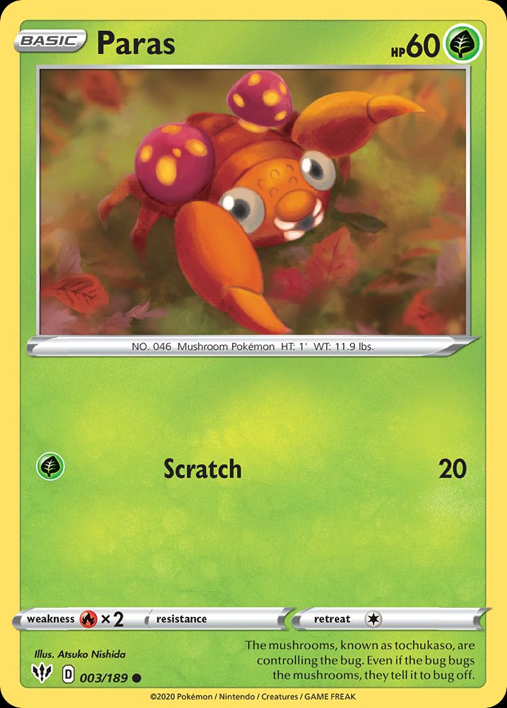 PSA 10 Paras VSTAR Universe graded Pokémon card