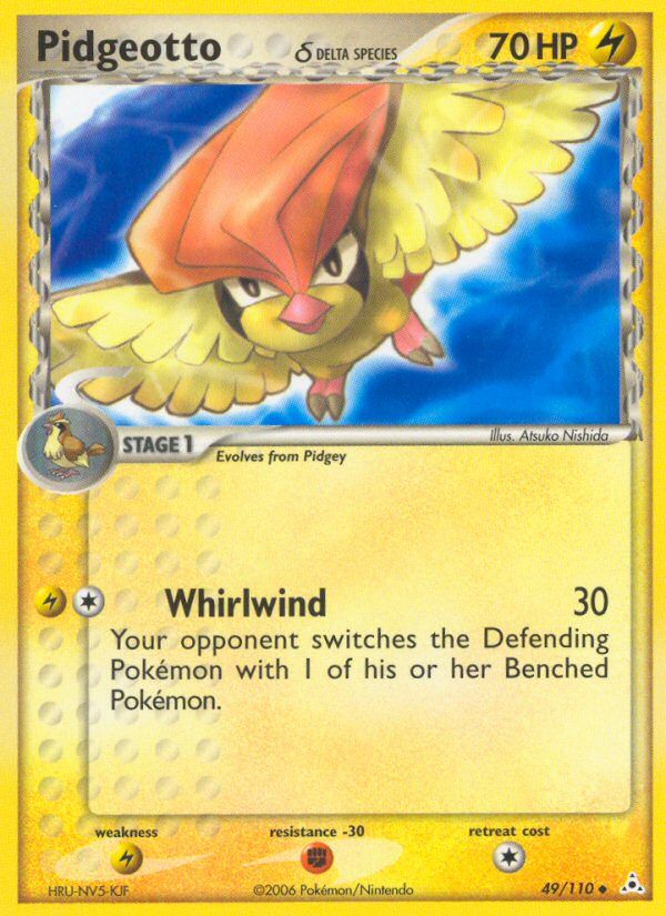 PSA 10 Sabrina's Pidgeotto Gym Heroes graded Pokémon card