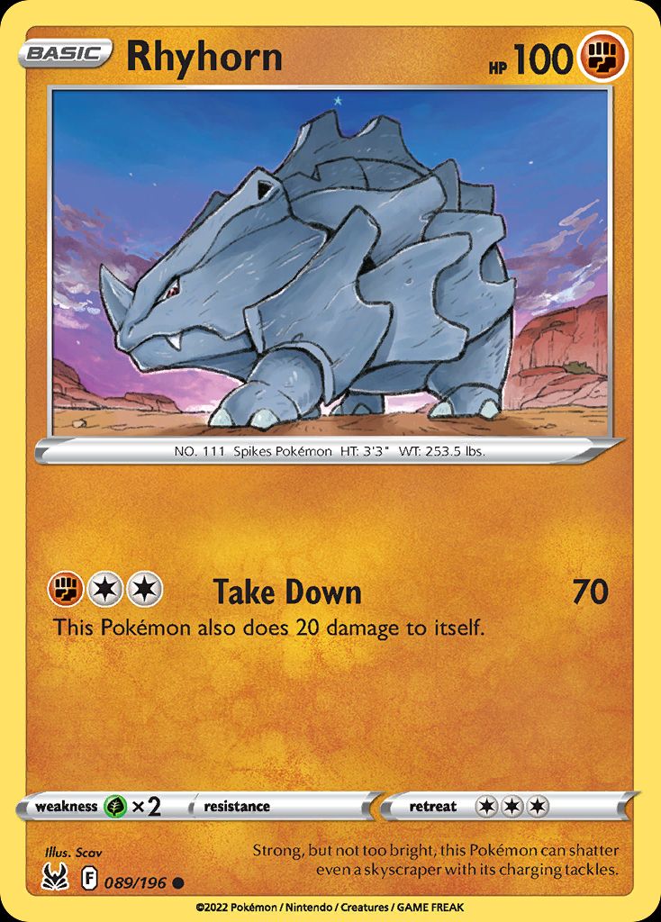 PSA 10 Rhyhorn Diamond & Pearl graded Pokémon card