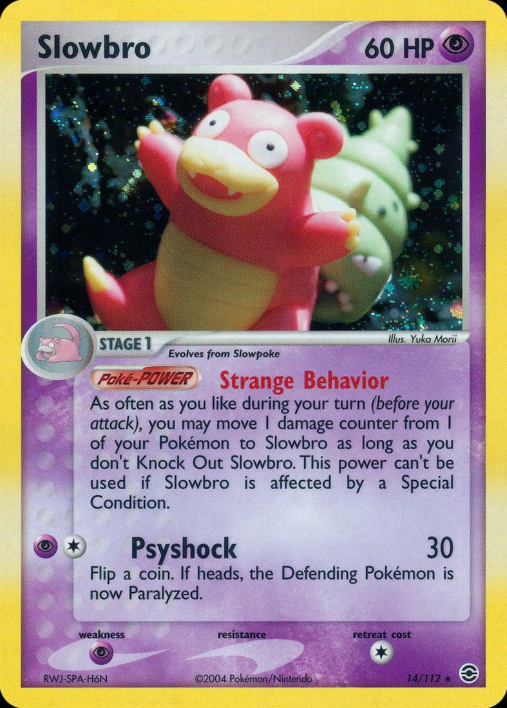 PSA 10 Slowbro Legendary Collection graded Pokémon card