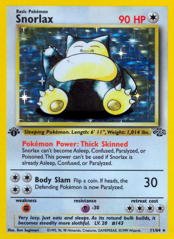 Japanese Snorlax promo PSA 10 graded Pokémon card