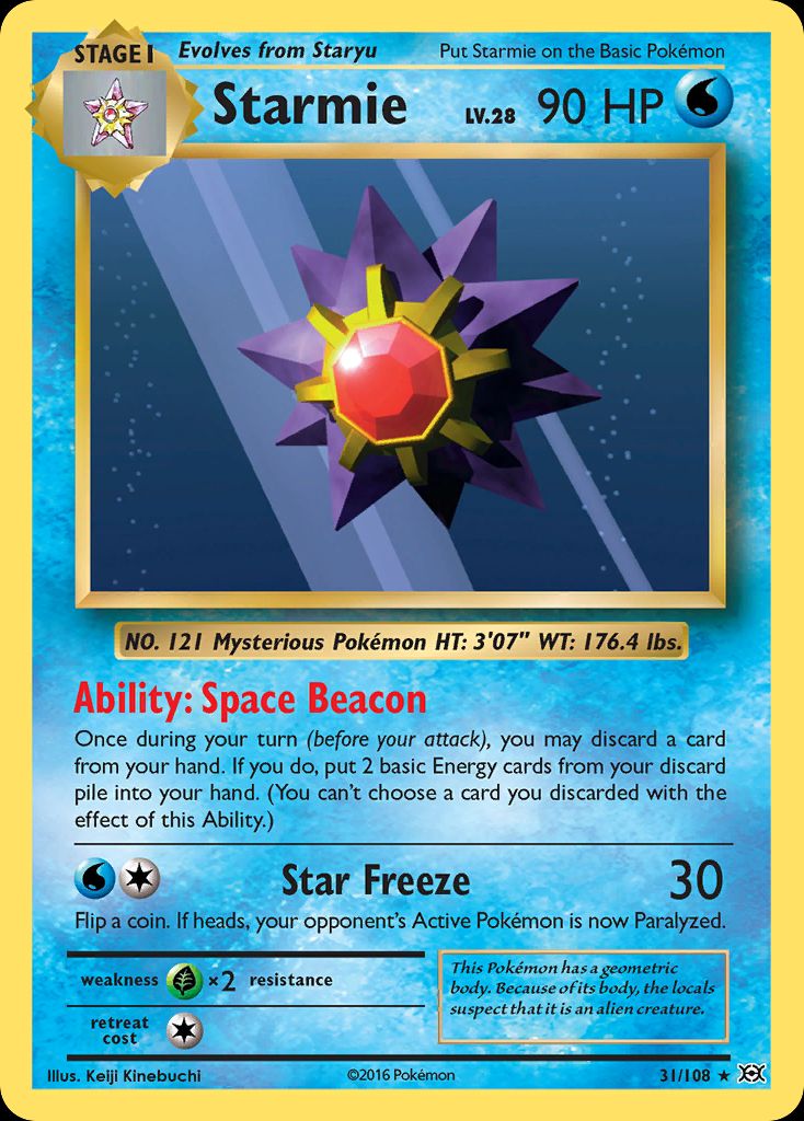 PSA 10 Starmie Unseen Forces graded Pokémon card