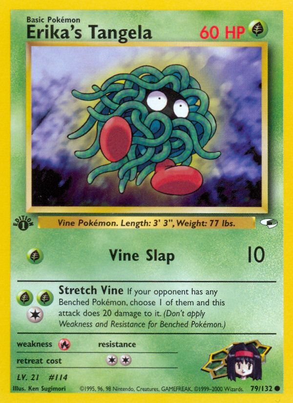 PSA 10 Tangela EX FireRed & LeafGreen graded Pokémon card